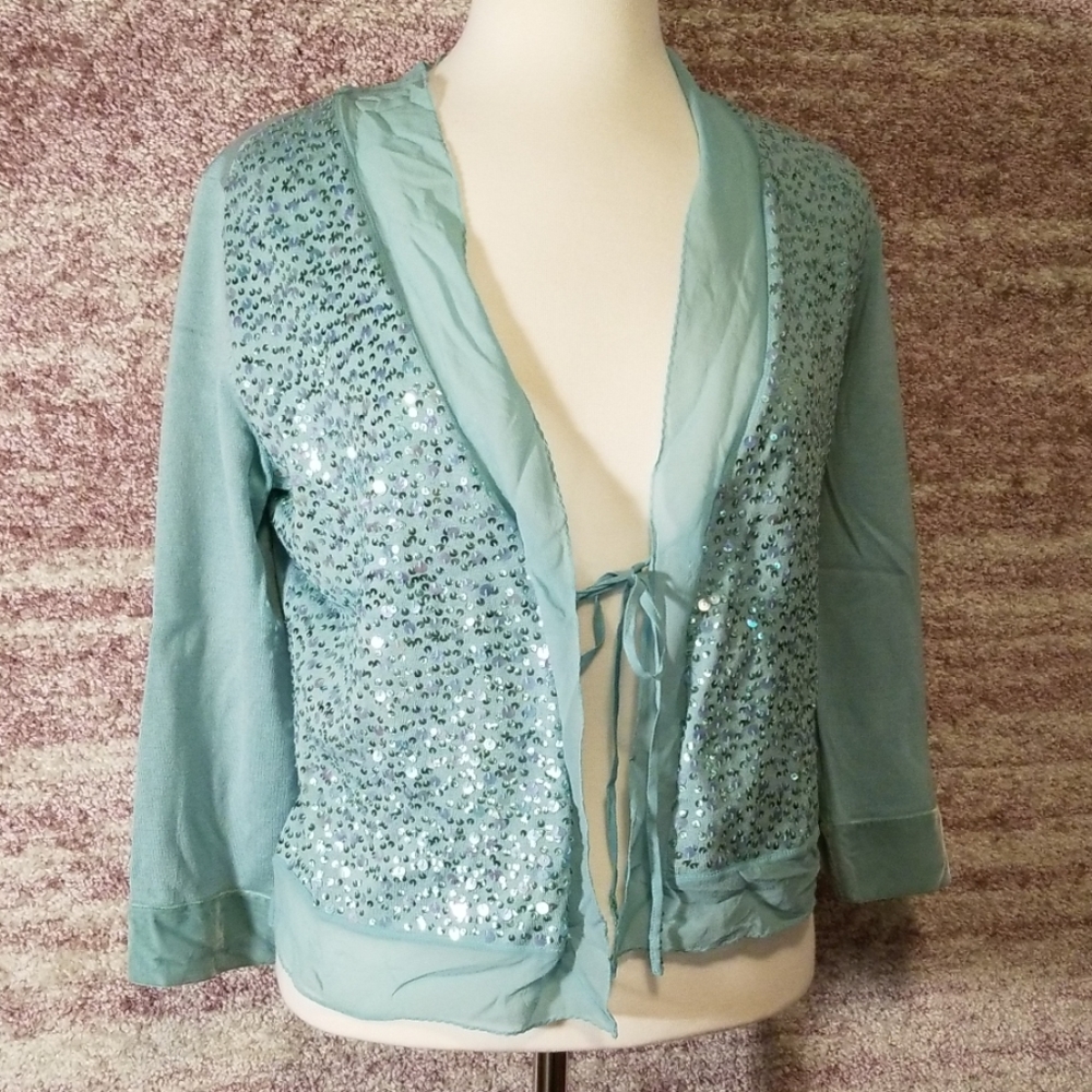 The Limited sequined cardigan and camisole